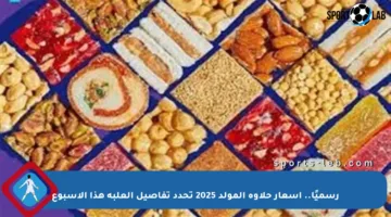 رسميًا.. أسعار حلاوة المولد 2025 تحدد تفاصيل العلبة هذا الأسبوع